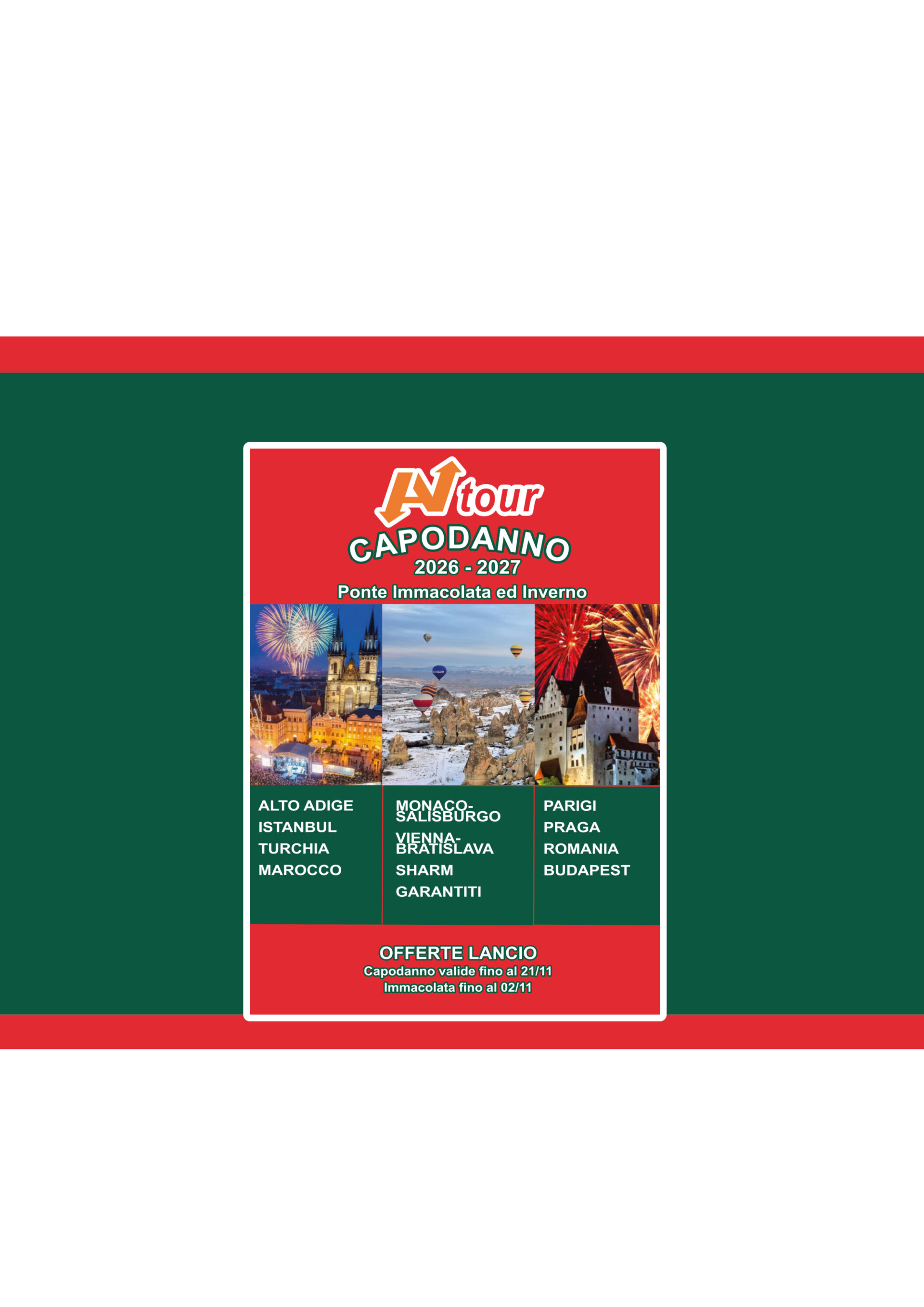 CATALOGO CAPODANNO E PONTI 2026-27!!